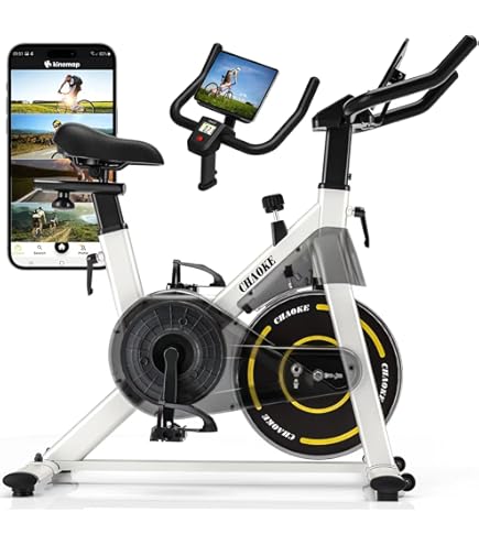 Amazon.co.jp: CHAOKE スピンバイクエアロバイク【ZWIFT連動/極